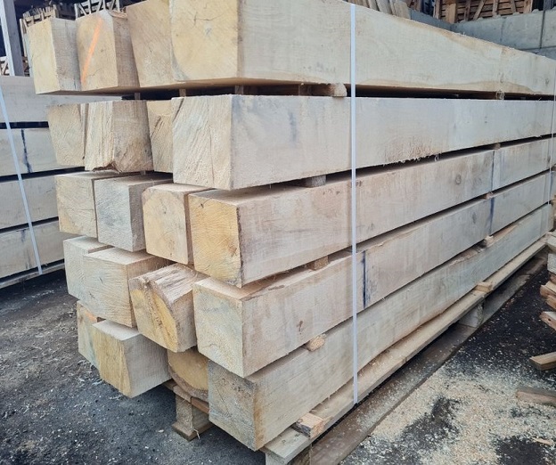 Tammiparru 100 x 100 x 2.500 mm (tilaustuote)